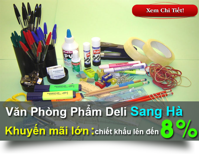 Văn phòng phẩm deli giá rẻ Văn phòng phẩm deli giá rẻ