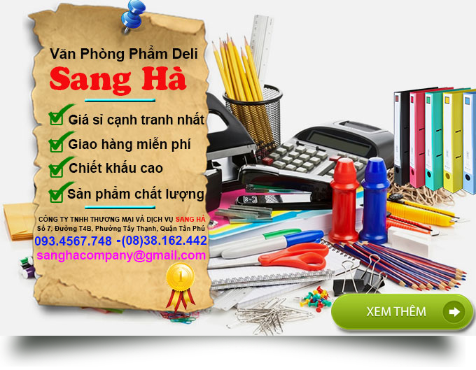 Văn phòng phẩm deli giá rẻ Văn phòng phẩm deli giá rẻ